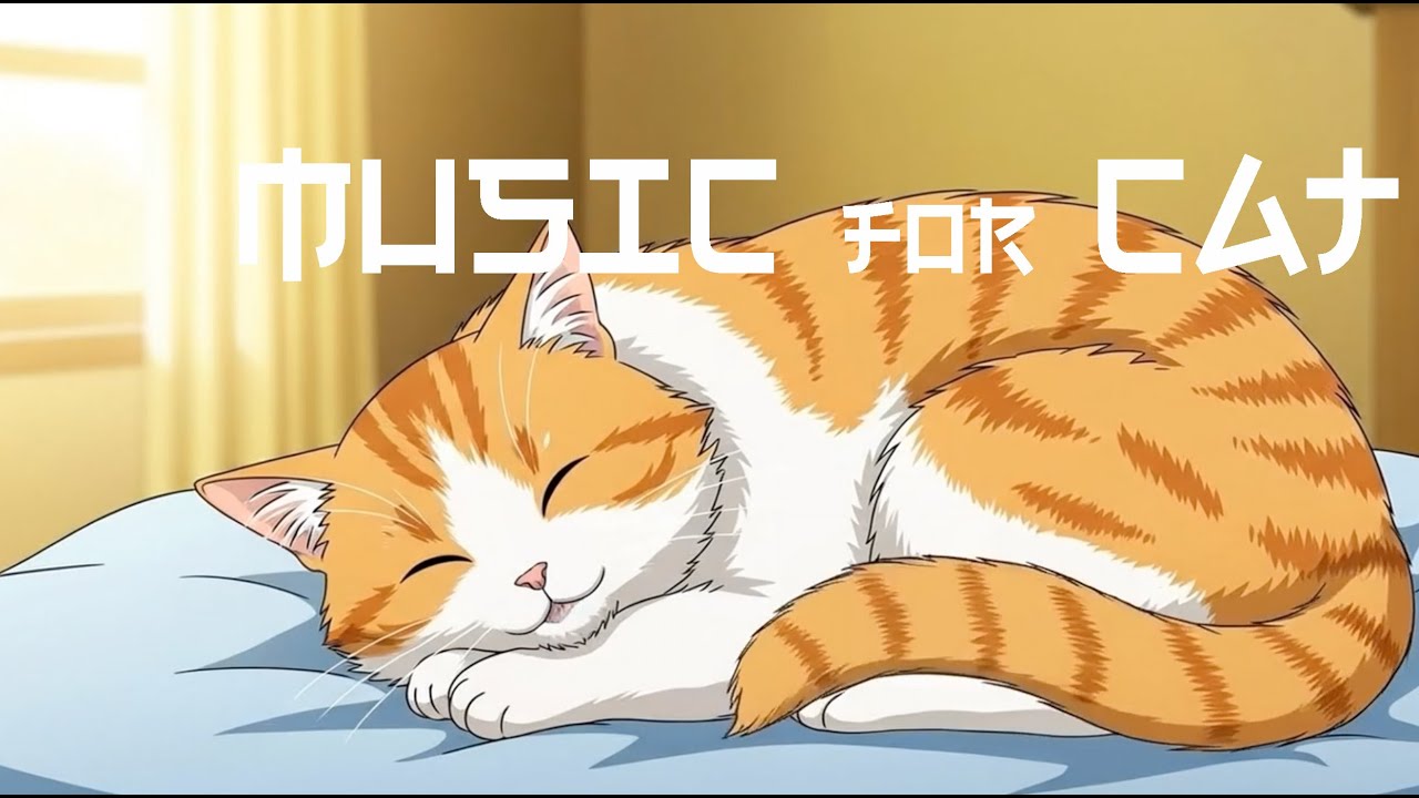 Anti-Anxiety Cat Music 😻 Calm Background Music for Cats Sleep, Antistress, Relaxing
