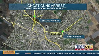 Two traffic stops leads to 2 arrests with ghost guns found