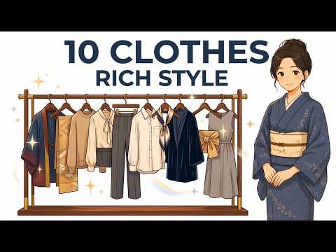 The Japanese 10-Item Wardrobe Rule — Japan's Timeless Secret to Effortless Elegance