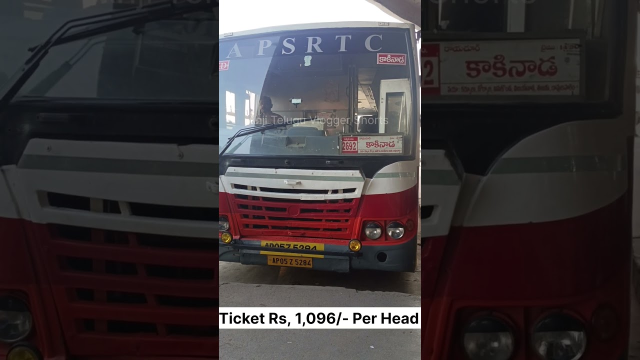 Raichur To Kakinada Bus 