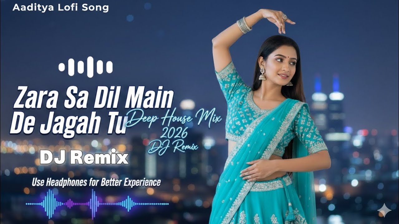 World Bass -  Zara Sa Dil Main De Jagah Tu  (DJ Remix 2026 Beat Mix ) | New  Hindi Song | Deep House