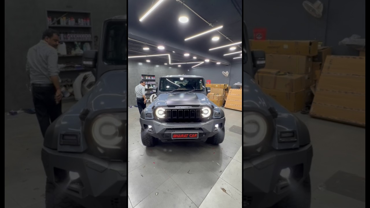 Mahindra Thar Roxx Tastefully Built🫰👍