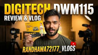 DIGITECH DWM 115 Wireless Microphone Review & Vlog | Best Budget Wireless Mic for Youtubers 🎤