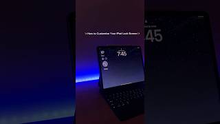 iPad Lock Screen Tutorial 📱✨ #ipad #ios17