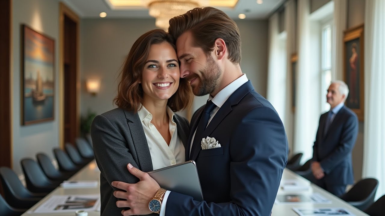 She Plans His Father's Retirement Party, Unaware The Millionaire Son Is Planning Their Wedding Next