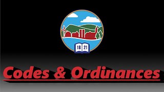 2021-10-14 Codes and Ordinances Committee
