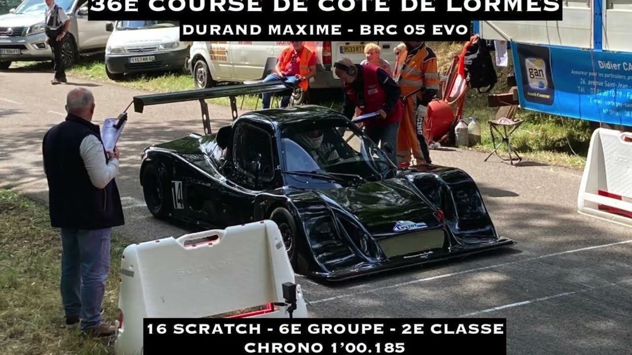 Course de Côte de Lormes 2023 - Maxime DURAND - BRC 05 EVO - Caméra Embarquée