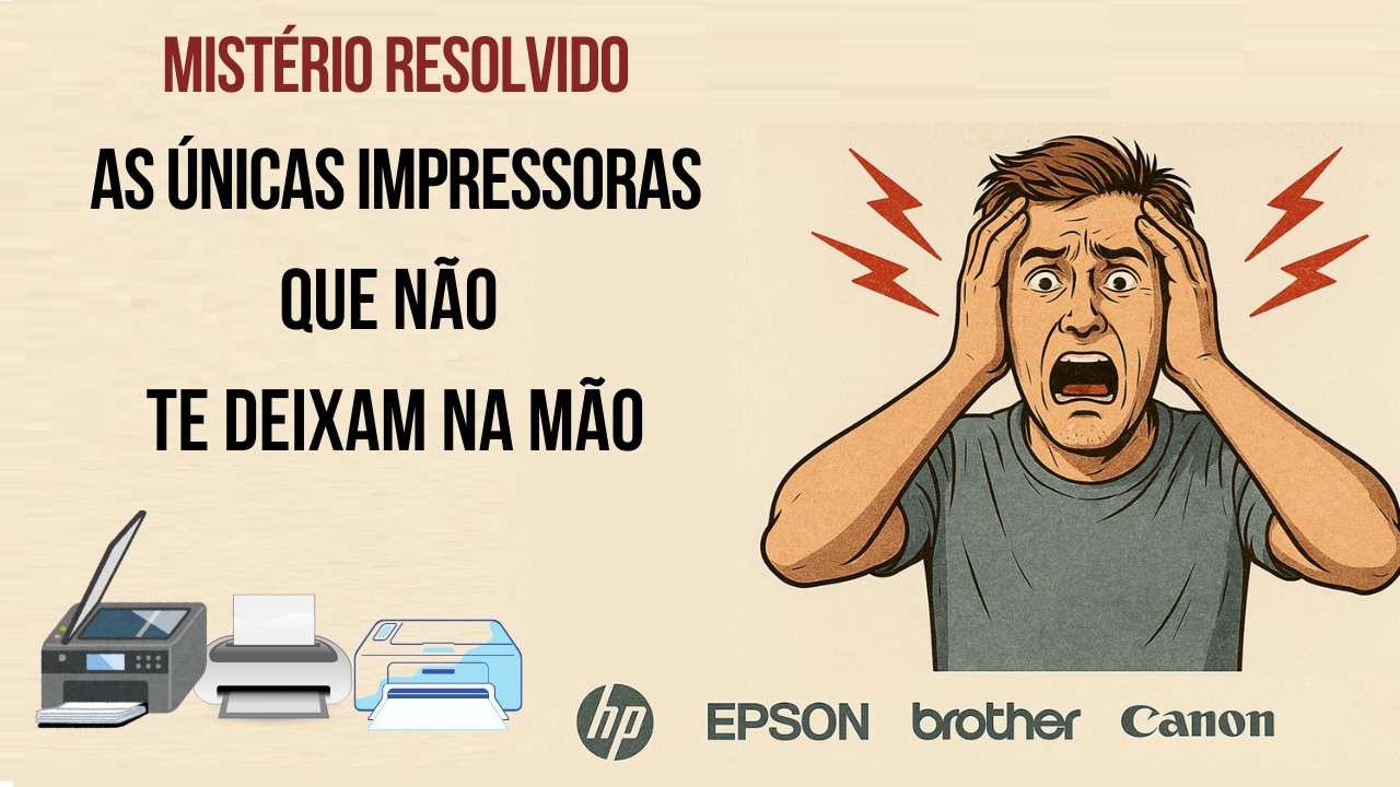 Impressoras Custo-Benefício 2026: A Melhor pra Cada Uso!