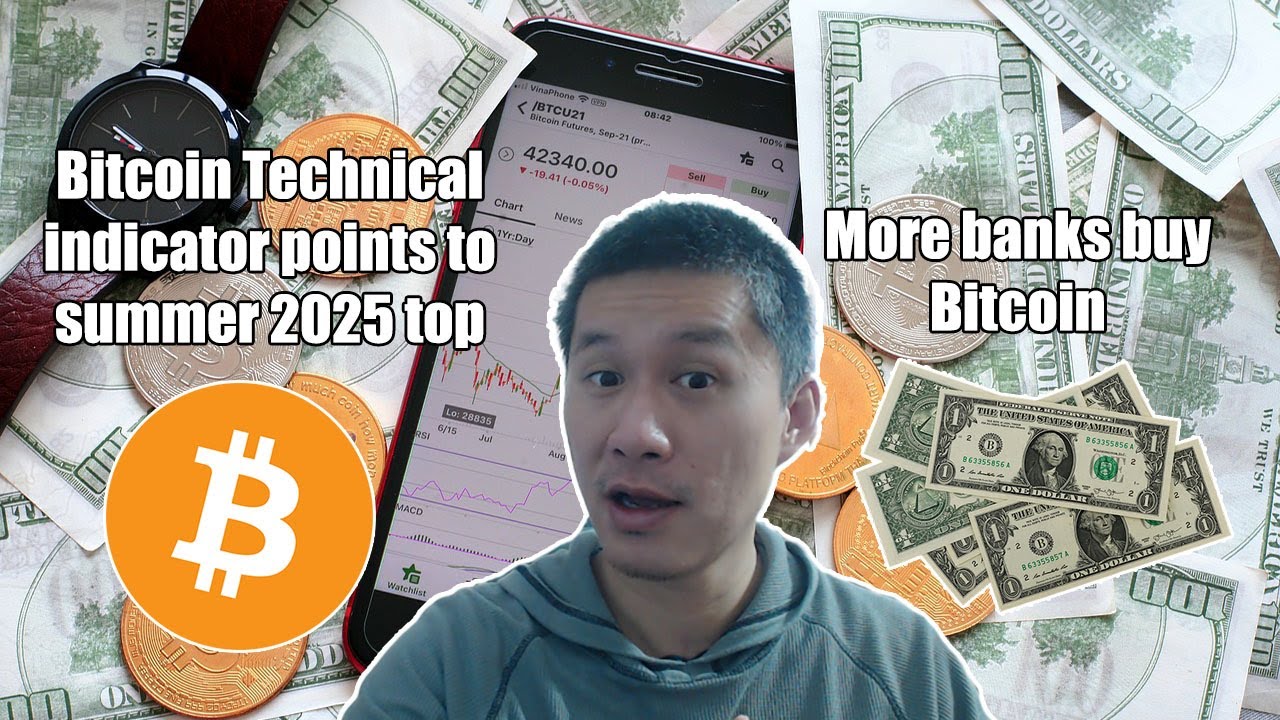 Bitcoin Technical Indicators point to Summer 2025 Peak. More Big Banks Buy Bitcoin