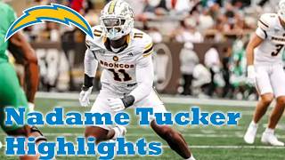 Nadame Tucker Highlights | Los Angeles Chargers Defensive End | Western Michigan | 2026 NFL Draft