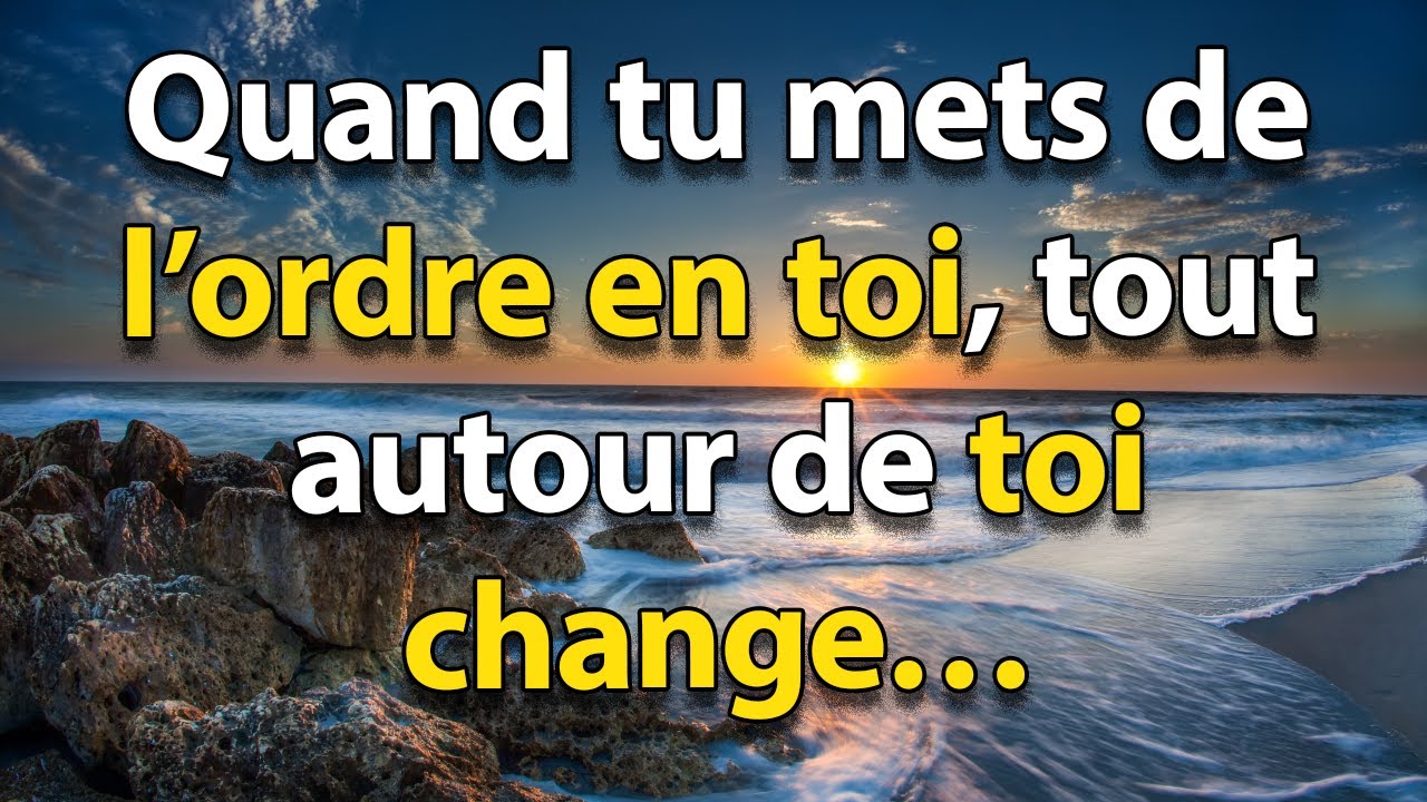 Rien ne changera autour de toi tant que tu NE CHANGES PAS TON ESPACE INTÉRIEUR – Bouddhisme