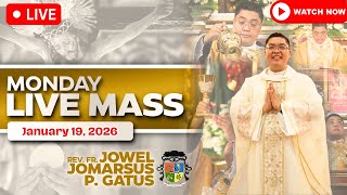 Filipino  Mass Today Online january 19 2026 Fr Jowel Jomarsus Gatus