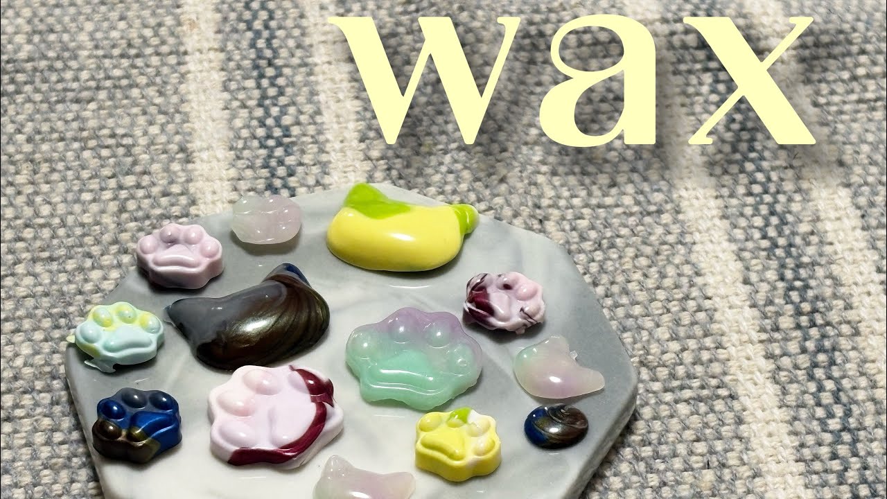 【睡眠 ASMR 失敗多め笑】シーリングワックス作ってみた