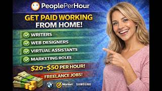 “Earn $20–$50 HR from Home with PeoplePerHour”. #remotework #workfromhome #peopleperhour screenshot 1