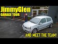 Meet the jimmyglen team  garage tour