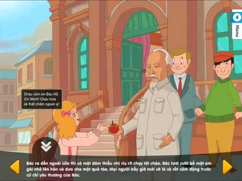 Video Truyện thiếu nhi Quả táo của bác Hồ Terrabook - youtube
