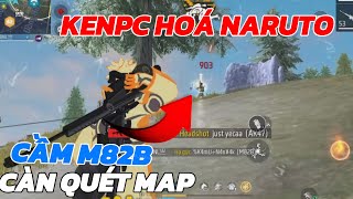 FREE FIRE | Bất Ngờ KEN PC Vào Map Lớn Hoá Nanuto Cầm m82B Càn Quyét Map