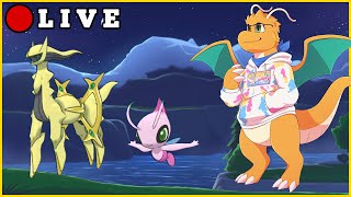 LIVE | Shiny Hunting With NorthWolfPetal! Resetting Arceus & Celebi! | Pokemon BDSP & Crystal