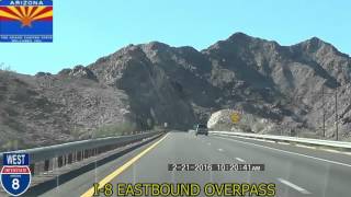 Casa Grande AZ to San Diego CA Interstate 8 2016 HD