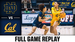 Notre Dame vs. Cal Full Game Replay | 2025-26 ACC Women's Basketball screenshot 4
