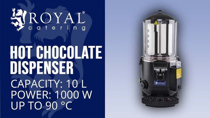 ITOP Chocolate Machine 5L Hot Chocolate Dispenser Beverage Warmer Machine  Commercial Machine For Cafe Milk, Party, Buffet