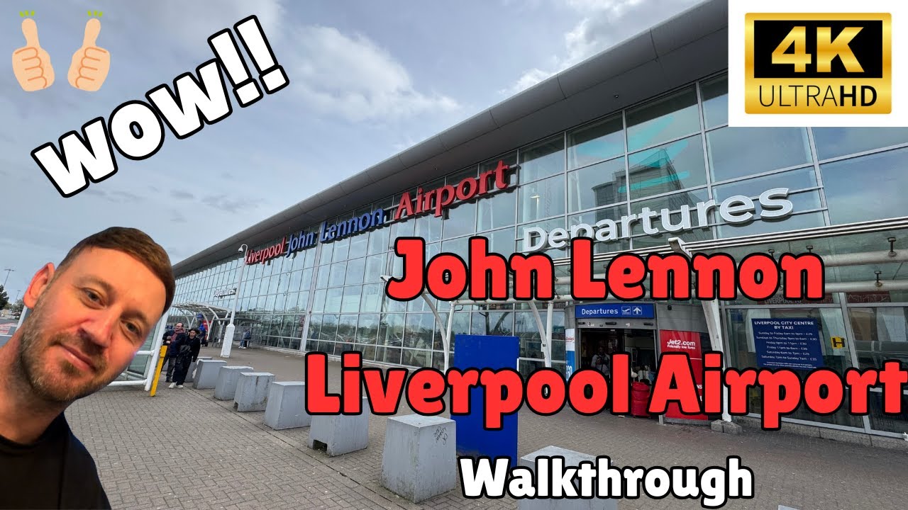 Liverpool John Lennon Airport Walkthrough & Ryanair Boarding | Stress-Free ✈️ - 4K (2025)