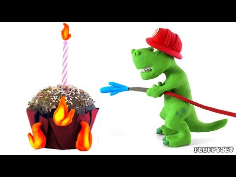 Firefighters Rescue Food - Fire Engine Toy Truck - Emergency Rescue Mission!