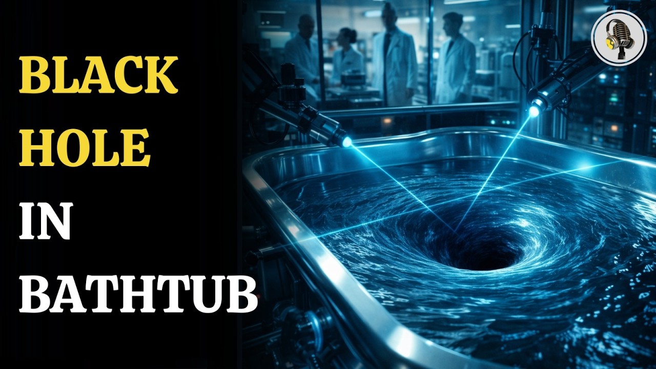 UK Scientists Use Bathtub To Simulate Black Holes And Quantum Physics ...