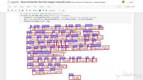 Reading Handwritten text from Images Using Microsoft Azure