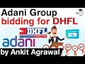 Adani Group's higher bid for DHFL - What is the case against DHFL? #UPSC #IAS