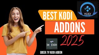 Kodi Addons 2025 - Best Kodi Builds 2025 [TESTED] - kodi greek addons | install greek tv kodi addon screenshot 1