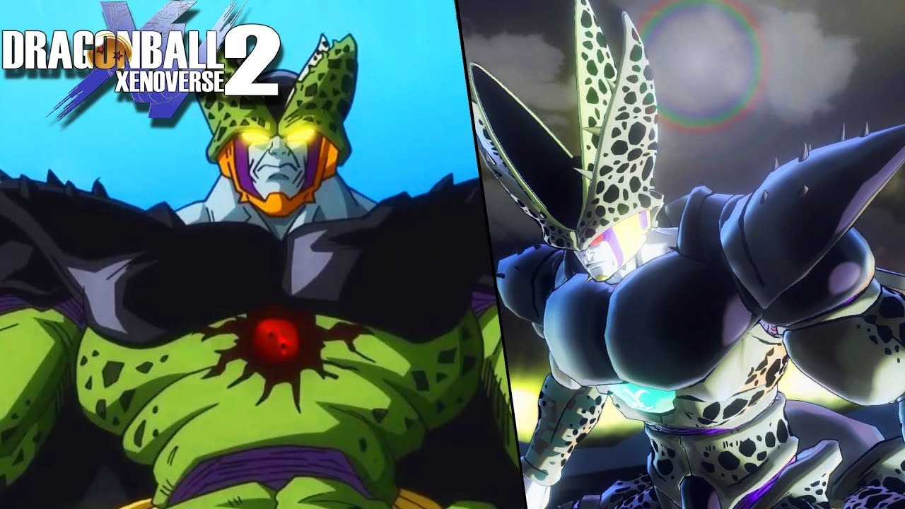perfect cells new form limit breaker cell x arrives dragon ball cell new form