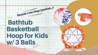 Best Toddler Bathtub Basketball Set for Kids - Best Bath Toys for Kids