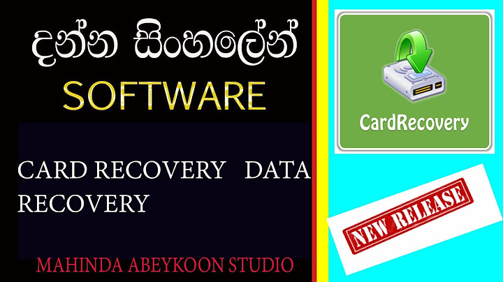 Cardrecovery v6 10 build 1210 registration key free