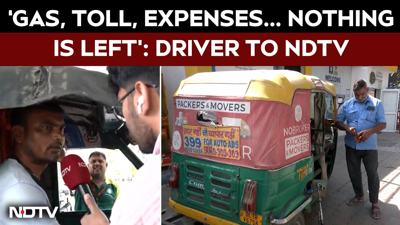 CNG Price Hike | Delhi-NCR Auto Drivers Struggle After CNG Price Rise ...