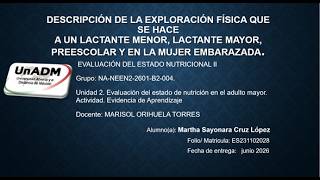 NEEN2. Historia Clinica Nutricional a paciente Adulto Mayor