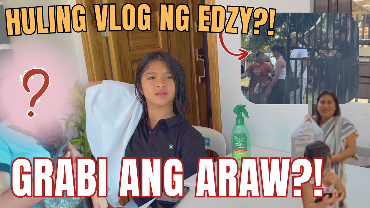 DARLENE, BALIK ESKWELA NA?! EDZY, HULING VLOG NA BA?! SINO ANG NAKITANG NAGLALAKAD?! || KALINGAP RAB