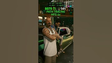 Cyberpunk 2077 4k - RTX OFF vs RTX ULTRA vs PATH TRACING | 5070 Ti #5070ti#pathtracing#cyberpunk2077