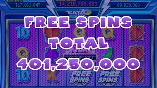 LAS VEGAS MyVEGAS Slots App Electro Link Casino Slot Machine 10 Free Spins & $401 MILLION JACKPOT screenshot 5