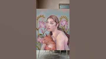 I started this piece 2 years ago and had no idea how to move forward with it until today #procreate