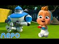Freeze Dance GAME!! | ARPO The Robot | Funny Kids Cartoons | Kids TV Full Episodes