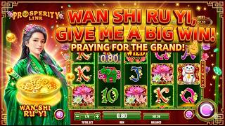 Will Wan Shi Ru Yi Give Me A Big Win 💰? Playing Prosperity Link Wan Shi Ru Yi Slot 🎰! #casino #slot screenshot 5