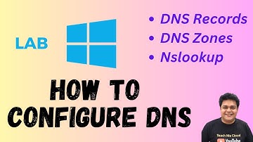 How to configure DNS Service in Server 2016 step by step guide ! Become System Admin