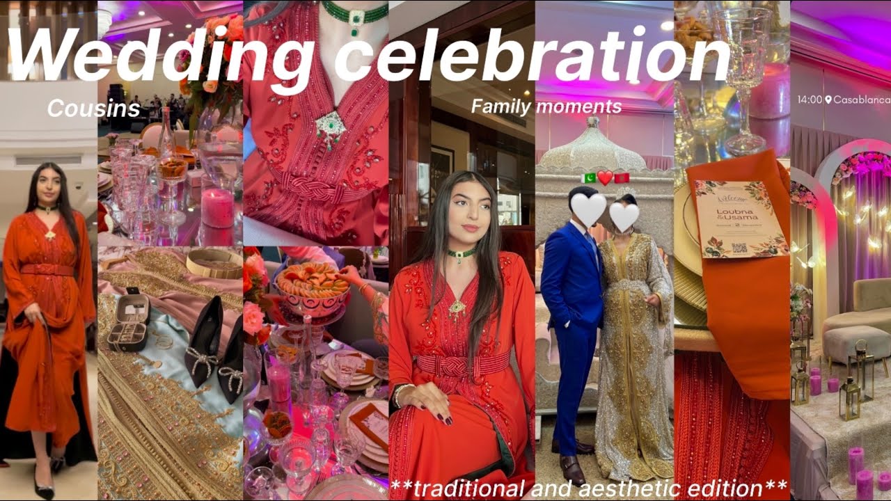 WEDDING CELEBRATION 🇲🇦🥂👰🏻‍♀️❤️🤵🏻‍♂️| نهار النشاط و الشطيح مع العائلة 💃🏻💿(أخيرا جيت لدارنا🥰🥹…)