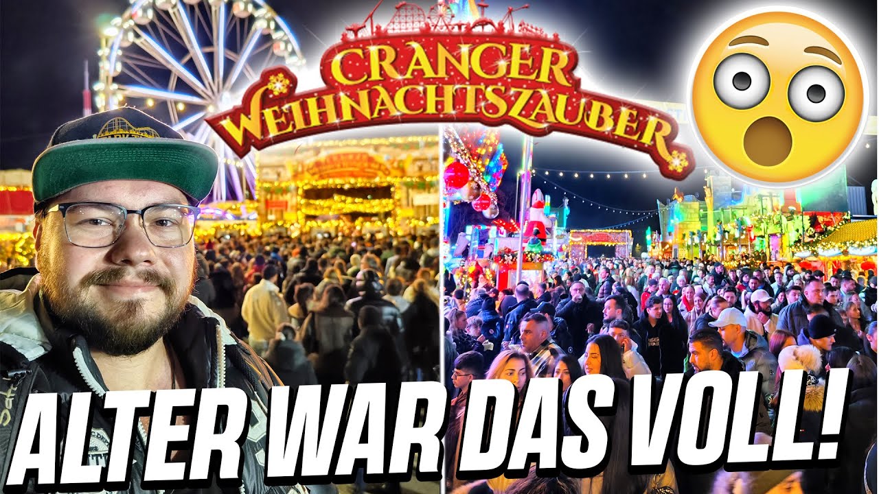 CRANGER WEIHNACHTSZAUBER Vlog 2024 - Der VOLLSTE Markt EVER ​| Cranger Kirmesplatz Herne