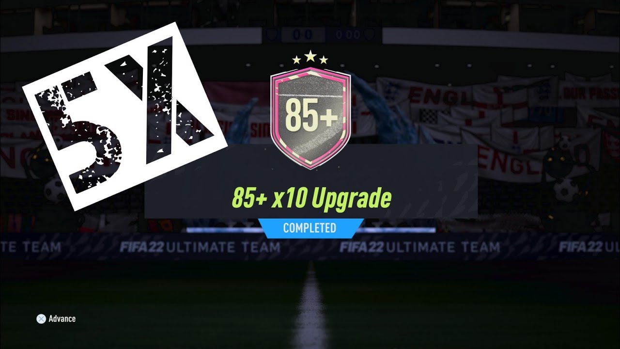 5× guaranteed 85+ Rare player 10 pack OMG 👍| FIFA 22 Ultimate Team