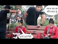 Paisa paisa, mai barish kr du paiso ki, || girl make mine, not gold digger prank || crazy vishal