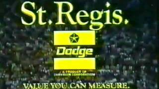 1979 Dodge St Regis Promo sponsored NFL's Superbowl 13 on NBC