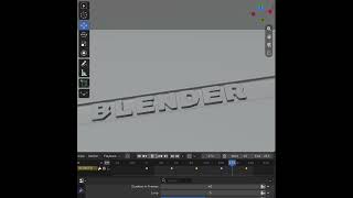Blender Rolling text animation using Geometry Nodes + my Text keyframe add-on
