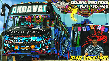 New BMR VEGA TOURIST BUS MOD For Bussid🤩Kerala Bus |New Bus Mod For Bussid #bussidmod